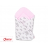 Babyhörnchen - Wolken grau/rosa