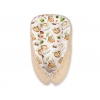 Babykokon - Faultiere beige/beige