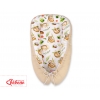 Babykokon - Faultiere beige/beige