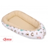 Babykokon - Füchse beige/beige