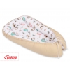 Babykokon - Füchse beige/beige