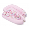 Babykokon - Kolibri in Blumen/rosa