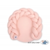Babykokon Zopfschlange / Spielmatte 2 in1 - pudderrosa