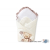 Babynestchen - Bär mit Schleife braun