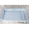 Babynestchen Bettschlange gesteppt - blau