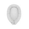 Babynestchen Bettumrandung 2in1 gesteppt - grau
