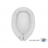 Babynestchen Bettumrandung 2in1 gesteppt - grau