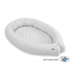 Babynestchen Bettumrandung 2in1 gesteppt - grau