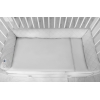 Babynestchen Bettumrandung 2in1 gesteppt - grau