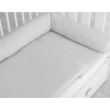 Babynestchen Bettumrandung 2in1 gesteppt - grau