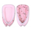 Babynestchen - Eulen rosa-minze/rosa