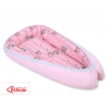 Babynestchen - Eulen rosa-minze/rosa