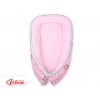 Babynestchen - Eulen rosa-minze/rosa