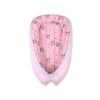 Babynestchen - Eulen rosa-minze/rosa