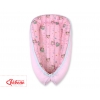 Babynestchen - Eulen rosa-minze/rosa