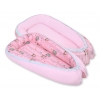 Babynestchen - Eulen rosa-minze/rosa