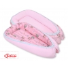 Babynestchen - Eulen rosa-minze/rosa