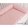 Babynestchen gesteppt - altrosa