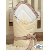 Babynestchen mit Schleife - Bär mit Schleife braun