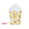 Babyhörnchen mit steife Einlage - Basic creme Eulen