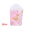 Babyhörnchen mit steife Einlage - Basic Waldtiere rosa