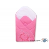 Babyhörnchen mit steife Einlage - Dunkel rosa