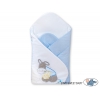 Babynestchen mit Steife Einlage - Esel Luca blau