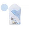Babynestchen mit Steife Einlage - Esel Luca blau