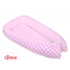 Babynestchen - Rosa-Punktemuster/rosa