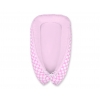 Babynestchen - Rosa-Punktemuster/rosa