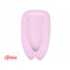 Babynestchen - Rosa-Punktemuster/rosa