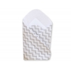 Babynestchen - Simple Chevron grau