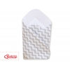 Babynestchen - Simple Chevron grau
