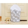 Babynestchen - Simple Eulen grau