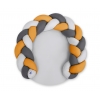 Babynestchen / Spielmatte 2 in1 - grau-honiggelb-anthrazit