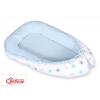 Babynestchen - Sternen grau-blau/blau