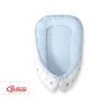 Babynestchen - Sternen grau-blau/blau