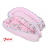 Babynestchen - unicorn rosa/rosa