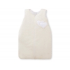 Babyschlafsack - Hängende Herzen creme