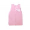 Babyschlafsack - Hängende Herzen rosa