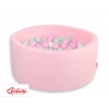 Bällebad für Mädchen mit 200st Bällen - rosa