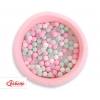 Bällebad für Mädchen mit 200st Bällen - rosa