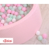 Bällebad für Mädchen mit 200st Bällen - rosa