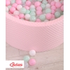 Bällebad für Mädchen mit 200st Bällen - rosa