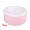 Bällebad aus Minkystoff ohne Bälle -  rosa