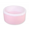 Bällebad aus Minkystoff ohne Bälle -  rosa