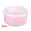 Bällebad aus Minkystoff ohne Bälle -  rosa