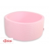 Bällebad aus Minkystoff ohne Bälle - rosa