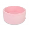 Bällebad aus Minkystoff ohne Bälle - rosa