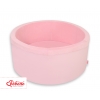 Bällebad aus Minkystoff ohne Bälle - rosa